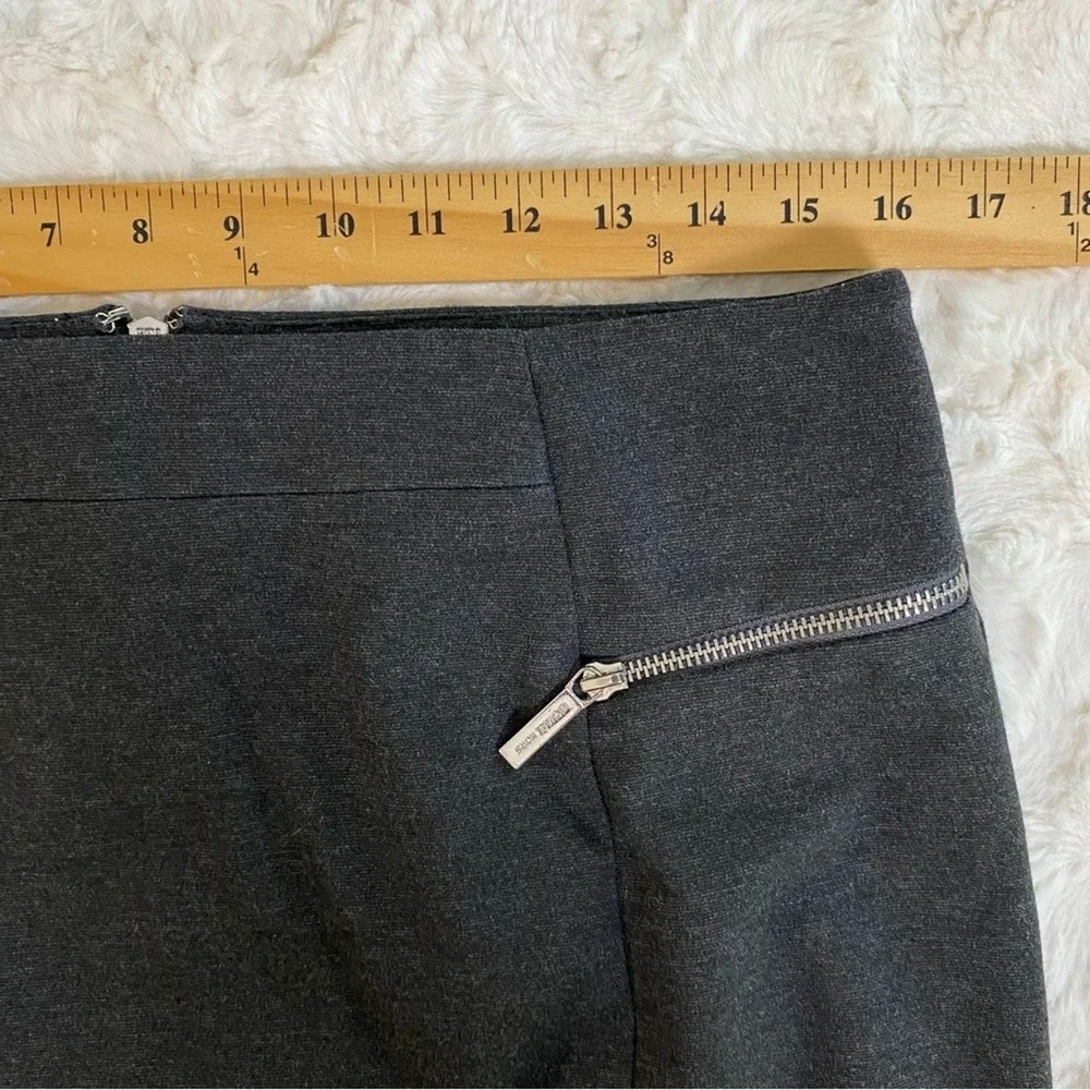 Michael Kors Women's Pencil Skirt Size 12 Dark‎ Grey Knee Length Business Casual